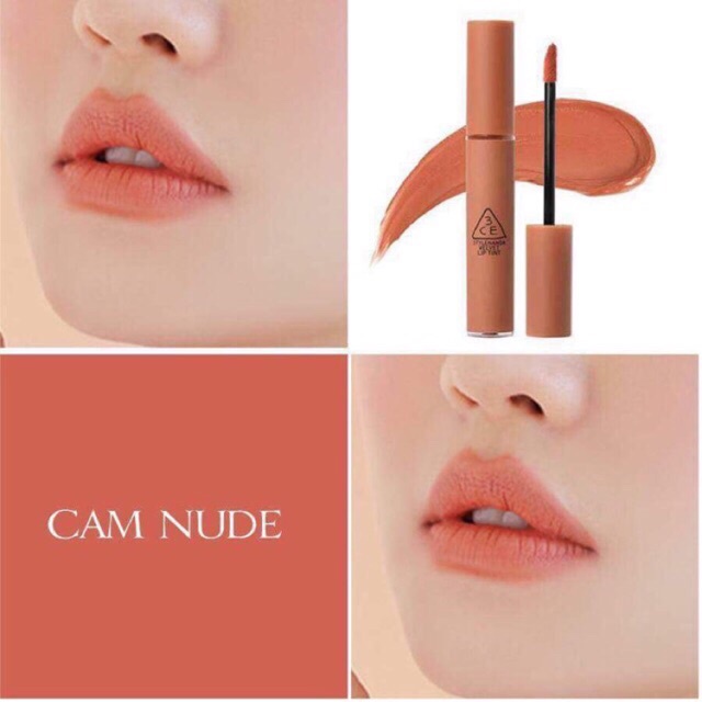 Son 3CE Velvet Lip Tint Chính Hãng với nhiều màu sắc cho bạn dễ lựa chọn hơn