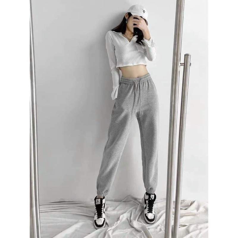 Quần Jogger unisex chất dày dặn phong cách hàn quốc ulzzang