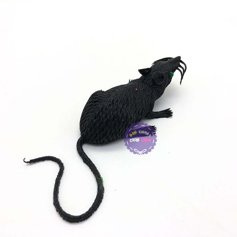 Đồ chơi mô hình chuột nhắt mini bằng cao su CN01 - Mô hình động vật cho bé con chuột