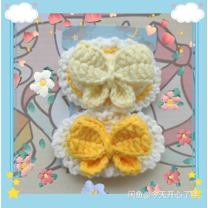 Kẹp tóc nơ đủ màu 🎀