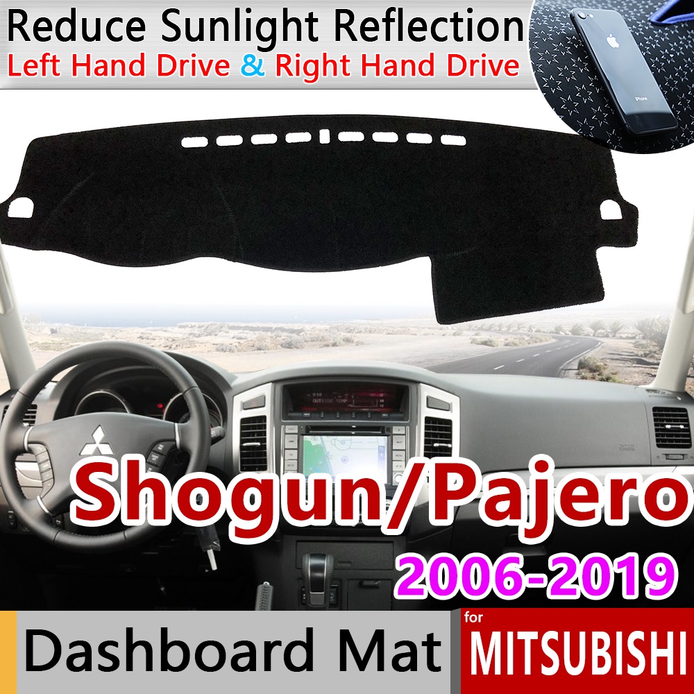 Thảm Lót Chống Trượt Cho Bảng Điều Khiển Xe Hơi Mitsubishi Pajero Shogun Montero 2006~2019 V80 V87 V93 V97