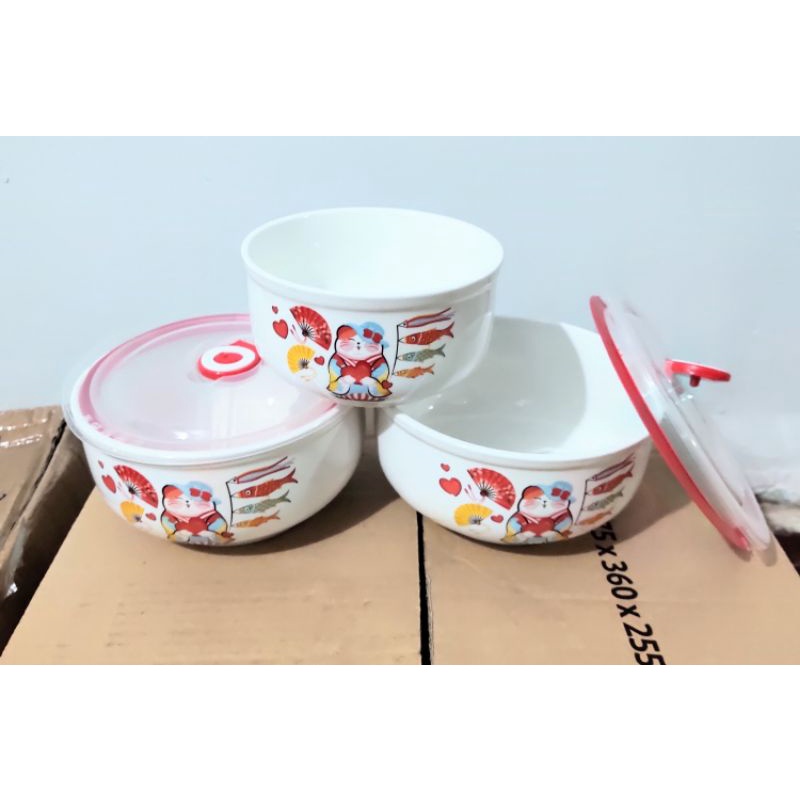 Thố sứ các size 15cm x 6.5cm / 13cm x 5.5cm / 9cm x 4.5c họa tiết ngẫu nhiên