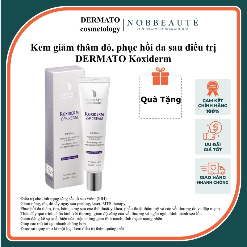 Kem phục hồi làm dịu da Vitamin K Oxiderm Op Cream