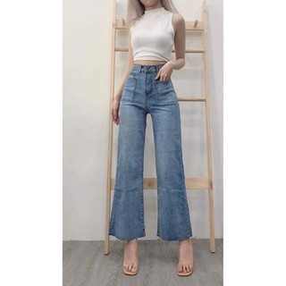 Bộ pijama lụa satin+ quần jean
