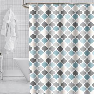 Rèm Phòng Tắm Chất Liệu Polyester Chống Thấm Nước Màu Sắc Đơn Giản