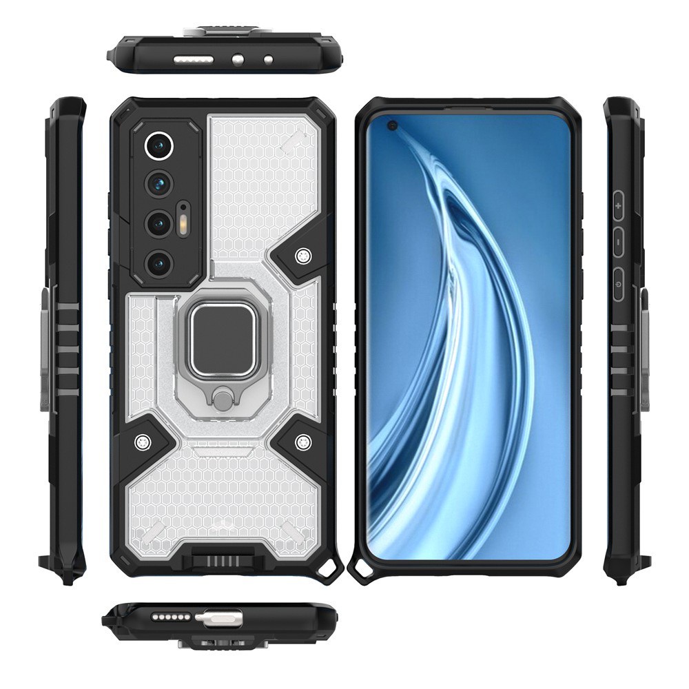 Ốp điện thoại tpu mềm phối pc chống sốc có vòng nhẫn đỡ cho xiaomi mi 10s mi10s