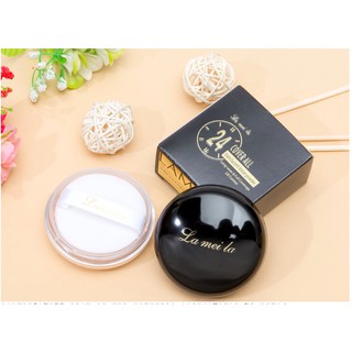 Phấn phủ dạng bột khoáng kiềm dầu LAMEILA 24h Cover All Translucent Loose Power dạng bột khoáng