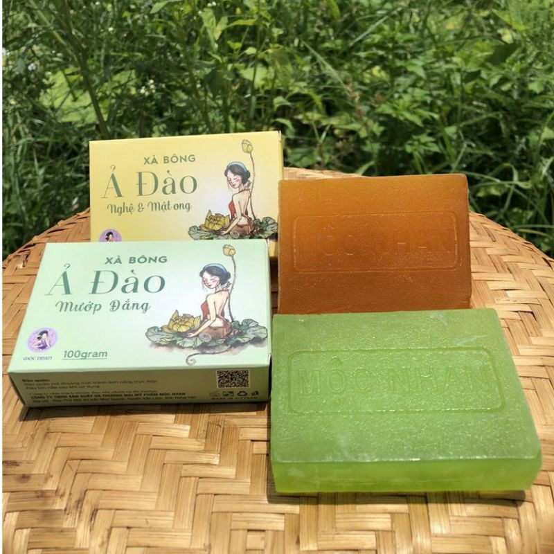 Soap nghệ mướp đắng Ả Đào Mộc Nhan