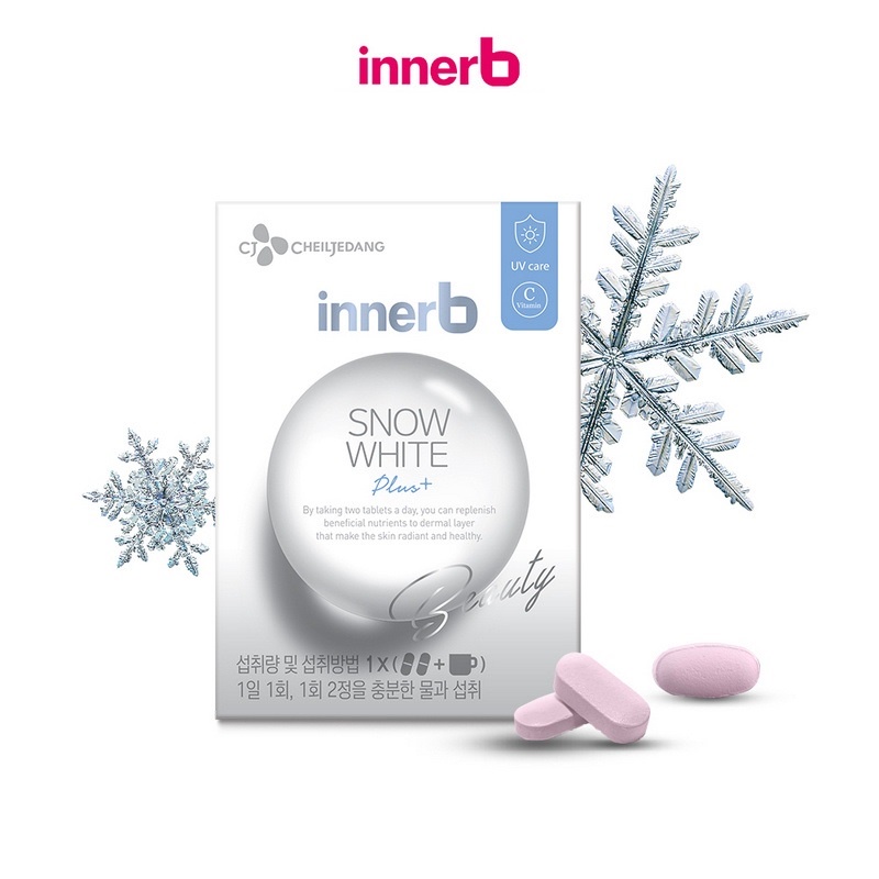 InnerB Snow White Hỗ Trợ Làm Đẹp Và Trắng Sáng Da (Hộp 56 viên) (CHÍNH HÃNG)