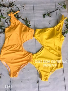 Bikini liền khoét eo