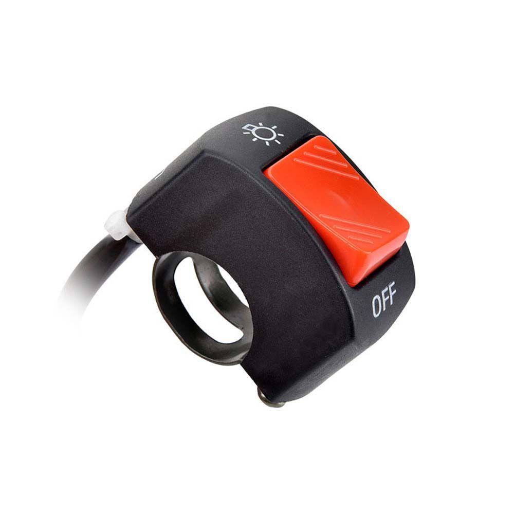 Công Tắc Nhấn Chống Nước 22mm Cho Đèn LED Xe Máy Xe Đạp