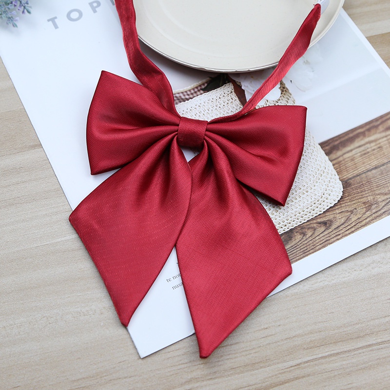 Bow tie JK solid color bow tie Japanese college uniform school uniform student sailor uniform girl bow tie