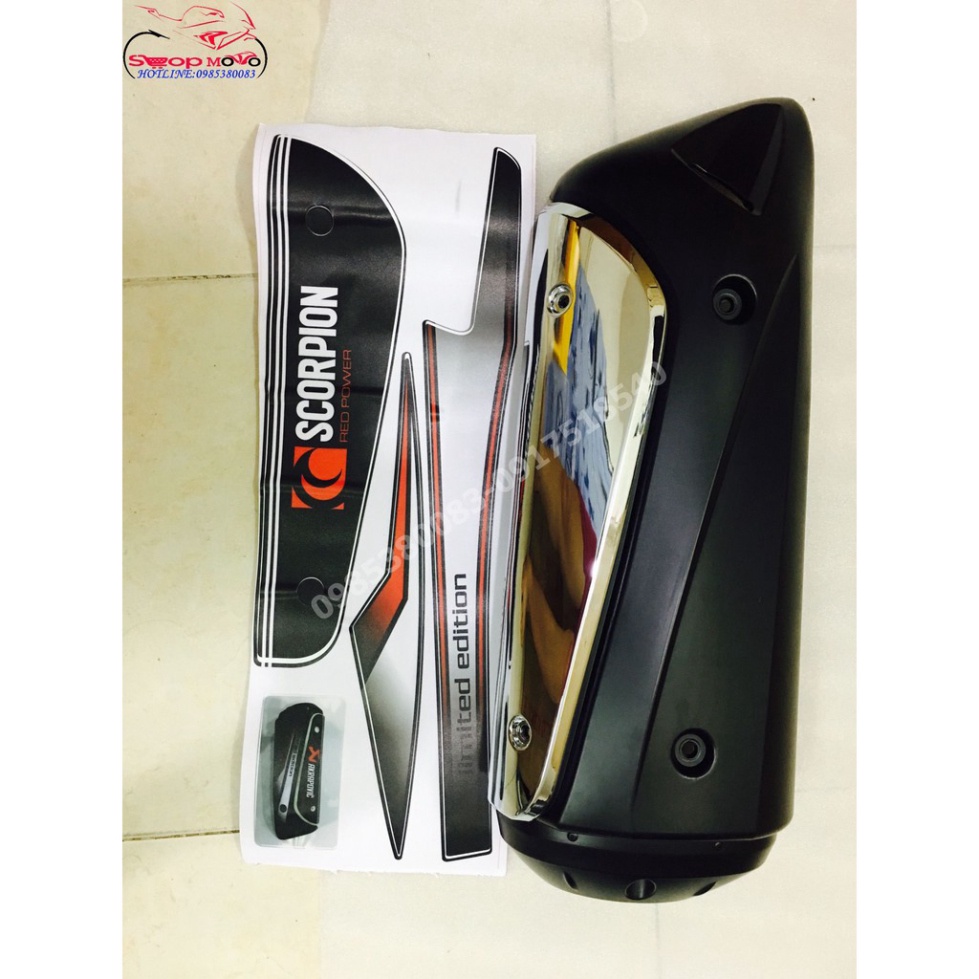 ỐP PÔ Scorpion 300i GẮN SH 2012 - 2019. Ảnh thật Sp
