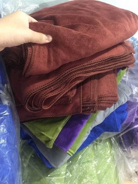KHĂN GỘI SPA 35x75CM CAO CẤP  MICROFIBER