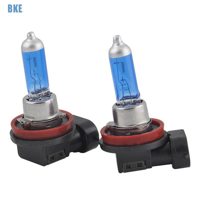 Set 2 Bóng Đèn Halogen H11 12v 55w Siêu Sáng 6ik Chuyên Dụng Cho Xe Hơi