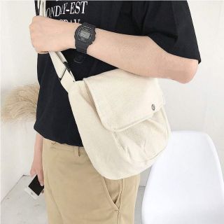 Túi đeo chéo Bag Box 2 màu đen/trắng