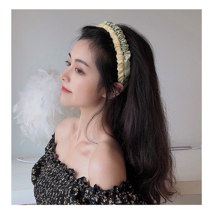 women's autumn and winter fashion chiffon fabric headband hair accessories