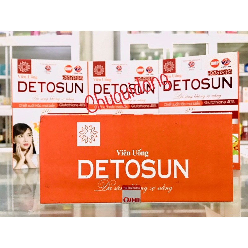 DETOSUN viên uông chống nắng