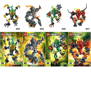 Đồ Chơi Bộ Xếp Hình Hero 5  904 905 906 907 - Lắp Ráp Robot Chiến Đấu