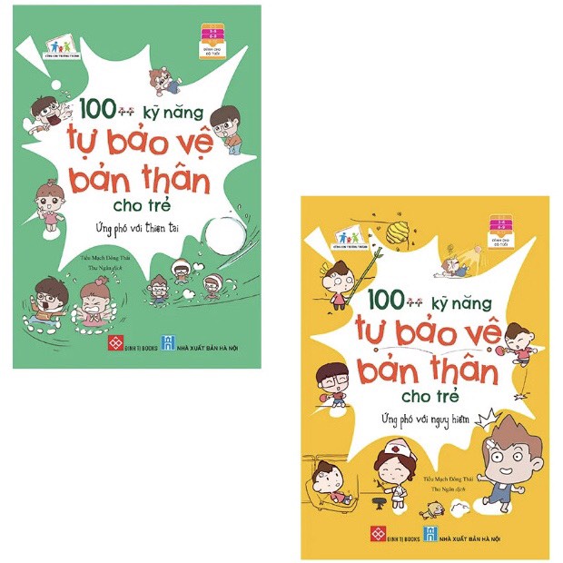 Sách 100++ kỹ năng tự bảo vệ bản thân cho trẻ (đinh tị)
