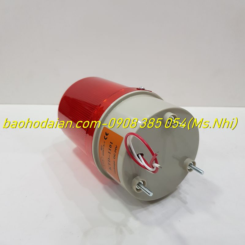 Đèn Xoay Báo Hiệu KTD-1101- 220V  Hình thật, có sẵn