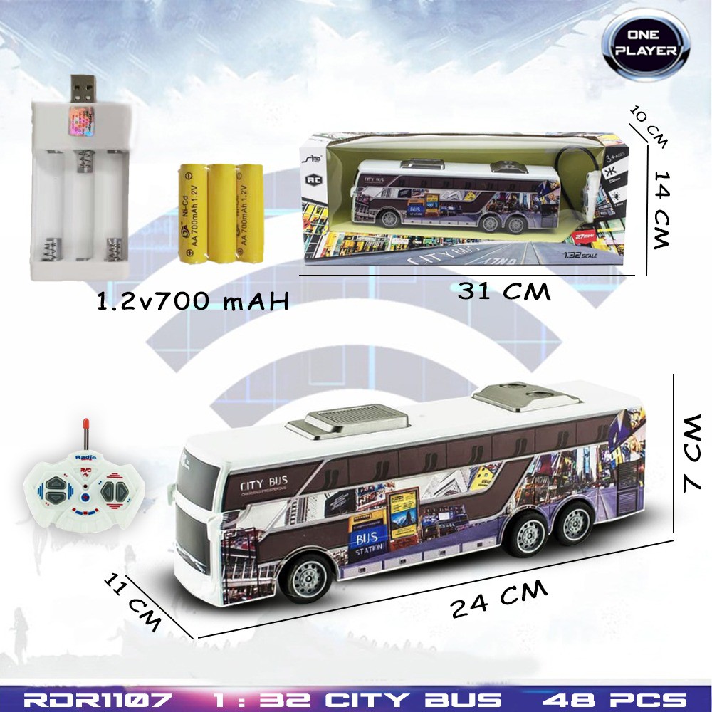 Xe Buýt RDR1107 Điều Khiển Từ Xa