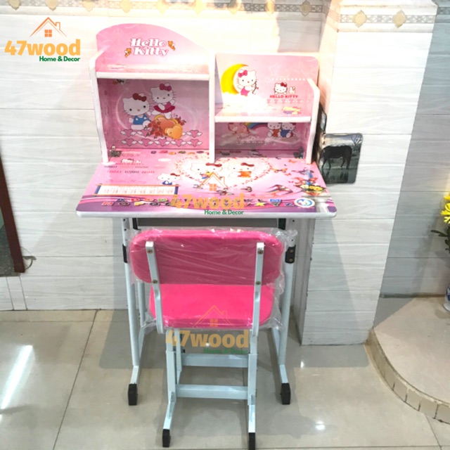 Bộ bàn và ghế trẻ em tăng chỉnh độ cao 47wood, phù hợp 4-12 tuổi - Bộ bàn ghế học sinh hàng việt nam chất lượng cao | BigBuy360 - bigbuy360.vn