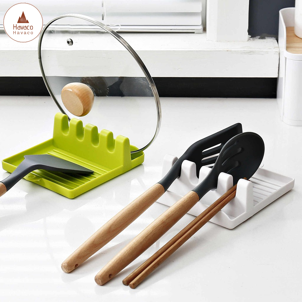 Khay đỡ nắp vung nồi, gác muỗng đũa khi nấu bằng nhựa Havaco