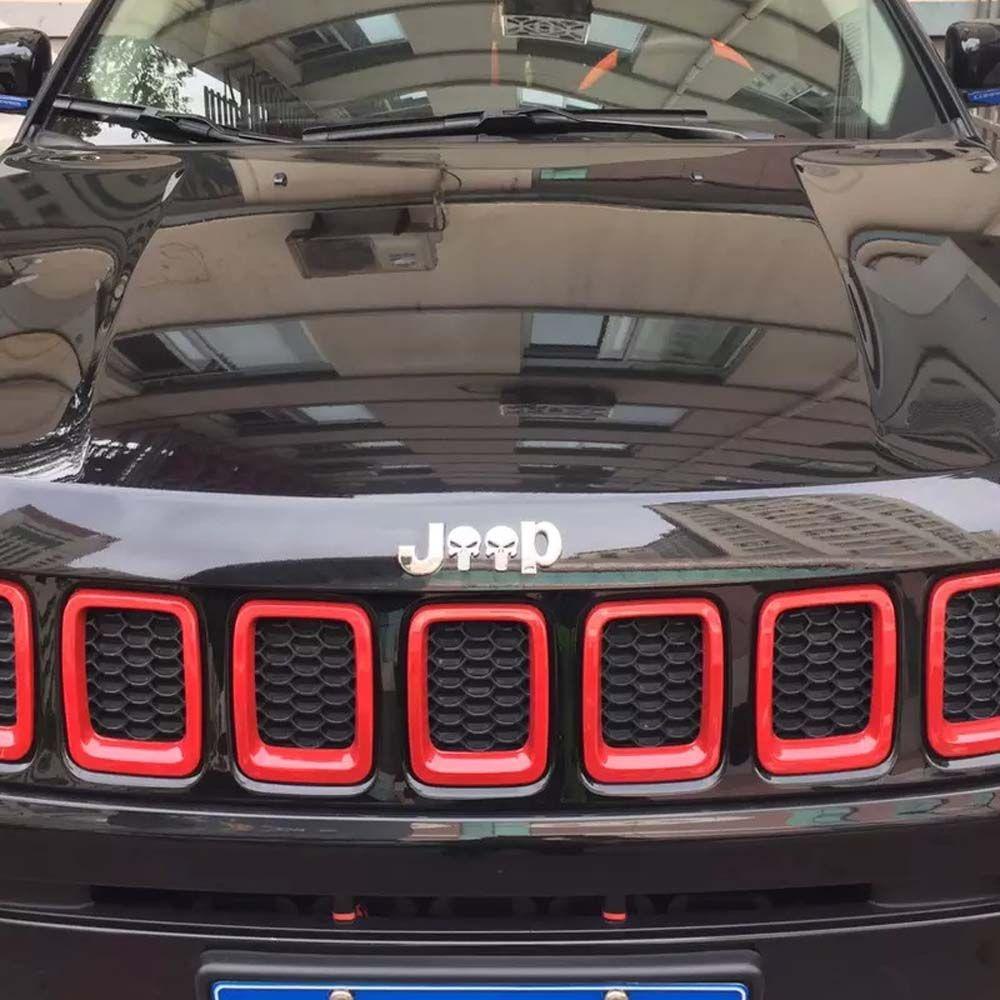 Sticker Hợp Kim Kẽm 3D Dán Trang Trí Thân Xe Jeep