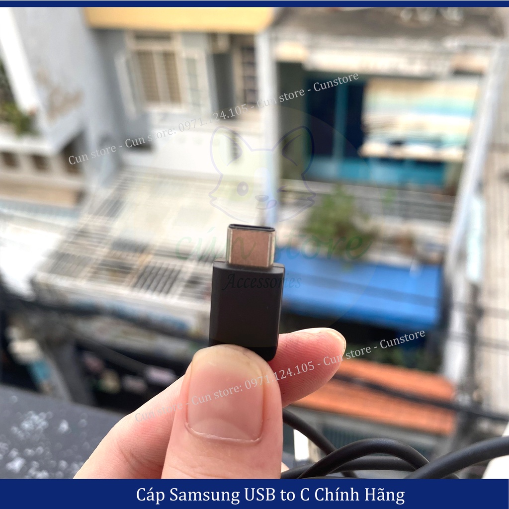 Dây cáp sạc nhanh Samsung USB type C chính hãng - Sạc siêu bền | Bảo hành 6 tháng