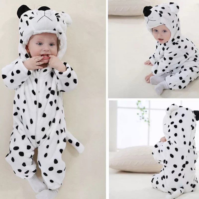 Jumpsuit Pijama Kiểu Dáng Thời Trang Cho Bé Trai Từ 0-24 Tháng Tuổi