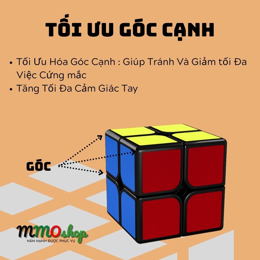 Rubiks 2x2 Qiyi Sail W Rubic 2 Tầng Khối Lập Phương Ma Thuật Nhựa ABS Siêu Bền Siêu Mượt