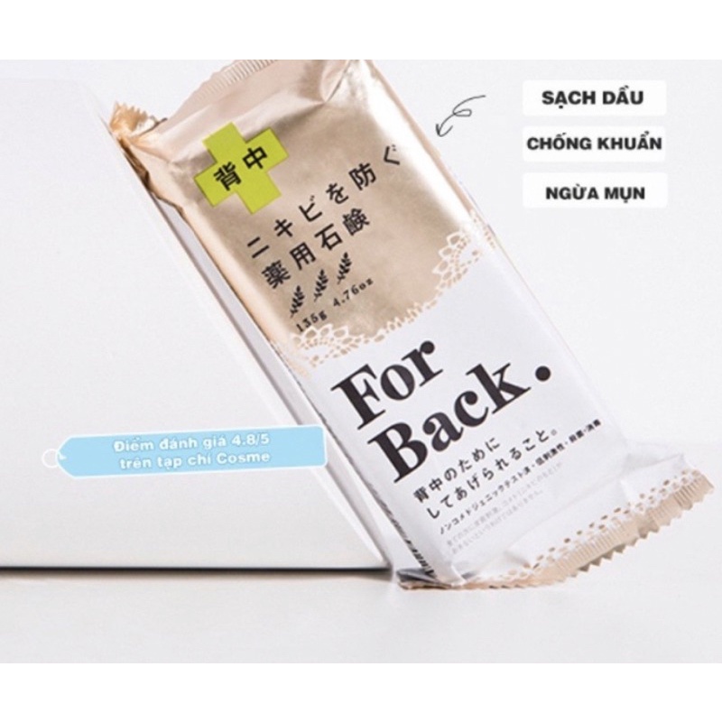 [Hàng auth ] Xà Phòng Pelican Làm Giảm Mụn Lưng 135g