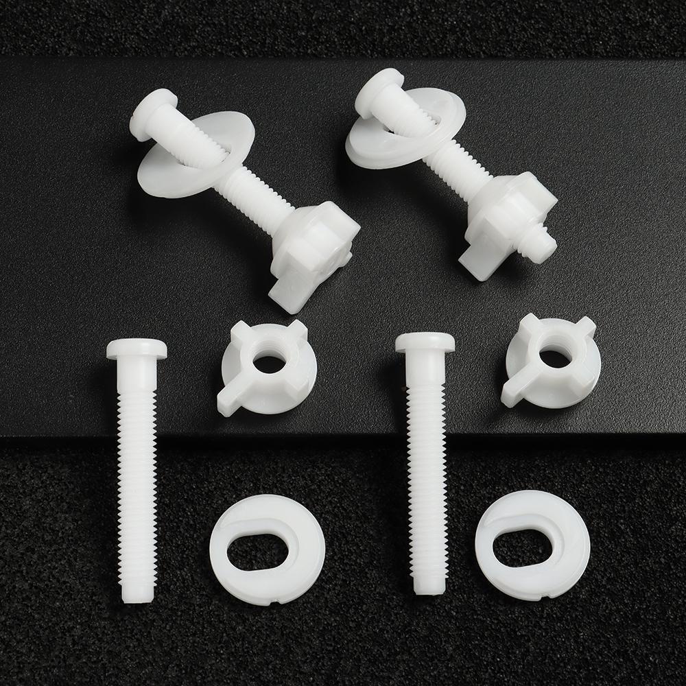 1 Cặp Ốc Vít Bản Lề Bồn Cầu Dễ Lắp Đặt Tiện Dụng Cho Gia Đình