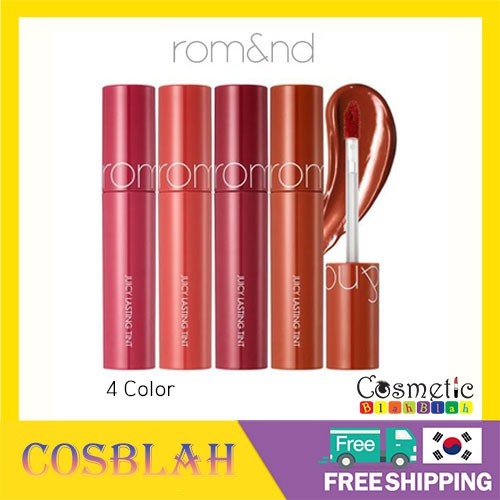 ROM&ND (Hàng Mới Về) Son Tint Kháng Nước Lâu Trôi 4 Màu Lựa Chọn