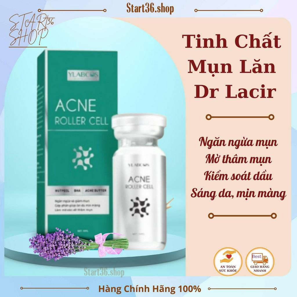 Tinh chất mụn lăn Dr Lacir, tinh chất mụn Acne Roller Cell chính hãng giúp ngừa mụn, mờ thâm mụn, sáng da 10ml
