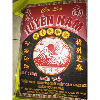 Bột mè đen 1kg Handmade-(túi zíp)