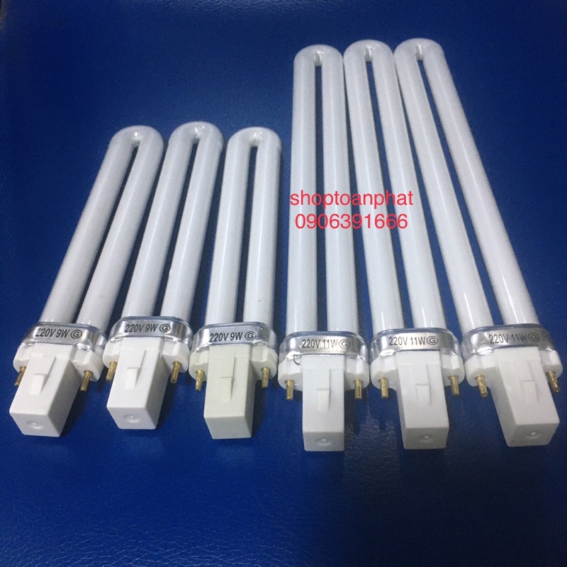 Bóng đèn U gài bàn học sinh 9w, 11w, 220v | màu trắng Hoà Thái
