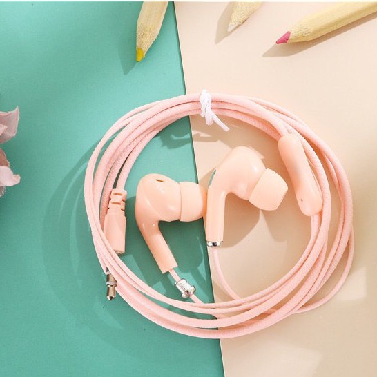Tai Nghe Đa Năng 326 Có Nút Đệm Tai Âm Thanh Cực Êm Có Mic Nhiều Màu Hot Trend - Hazo