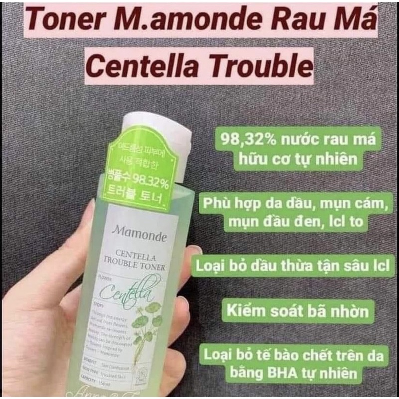 Toner cân bằng da Mamone