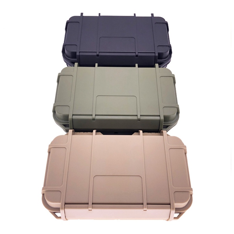 Hộp Đựng Dụng Cụ Sinh Tồn Hai Tầng Chống Sốc Chống Thấm Nước Tiện Lợi