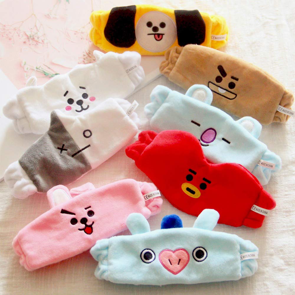 Mặt Nạ Che Mắt Ngủ In Hình Bts Bt21 Dễ Thương