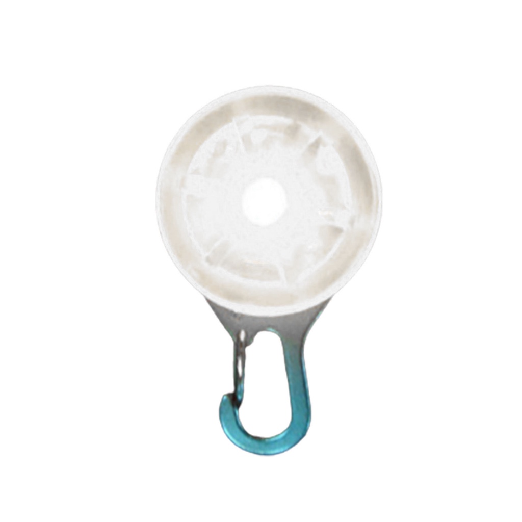 Mặt Dây Chuyền Hình Tròn Gắn Đèn LED Phát Sáng Ban Đêm Cho Thú Cưng