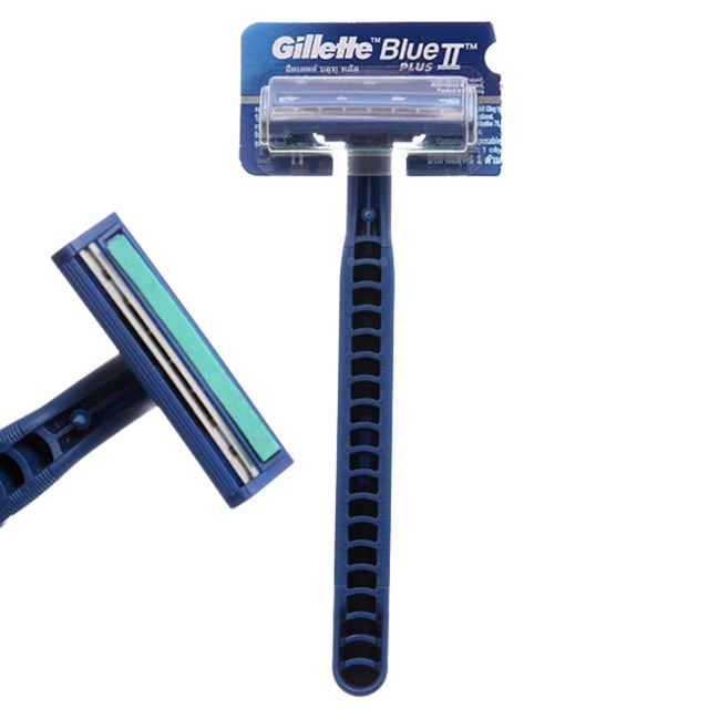 DAO CẠO RÂU GILLETTE SUPER THIN - BLUE PLUS LƯỠI KÉP