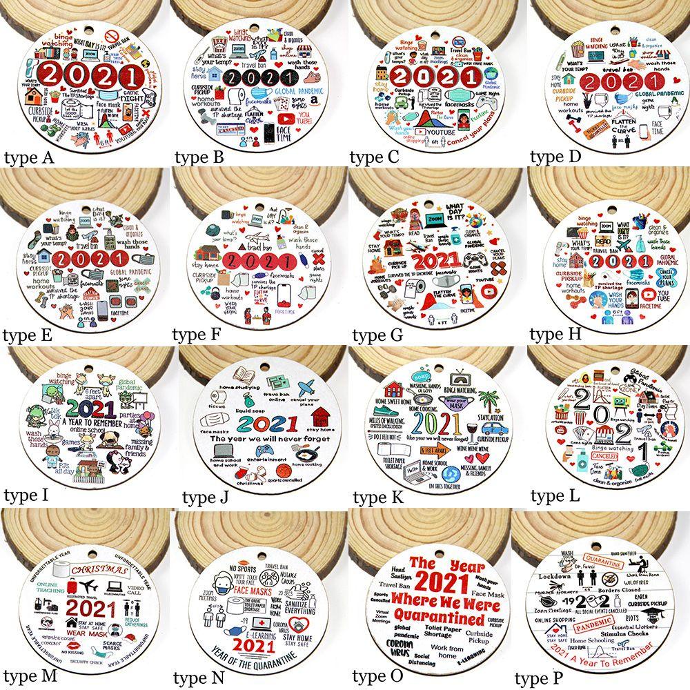 LAKAMIER Phụ Kiện Trang Trí Giáng Sinh Bằng Gỗ Hình Chữ Merry Christmas Xinh Xắn