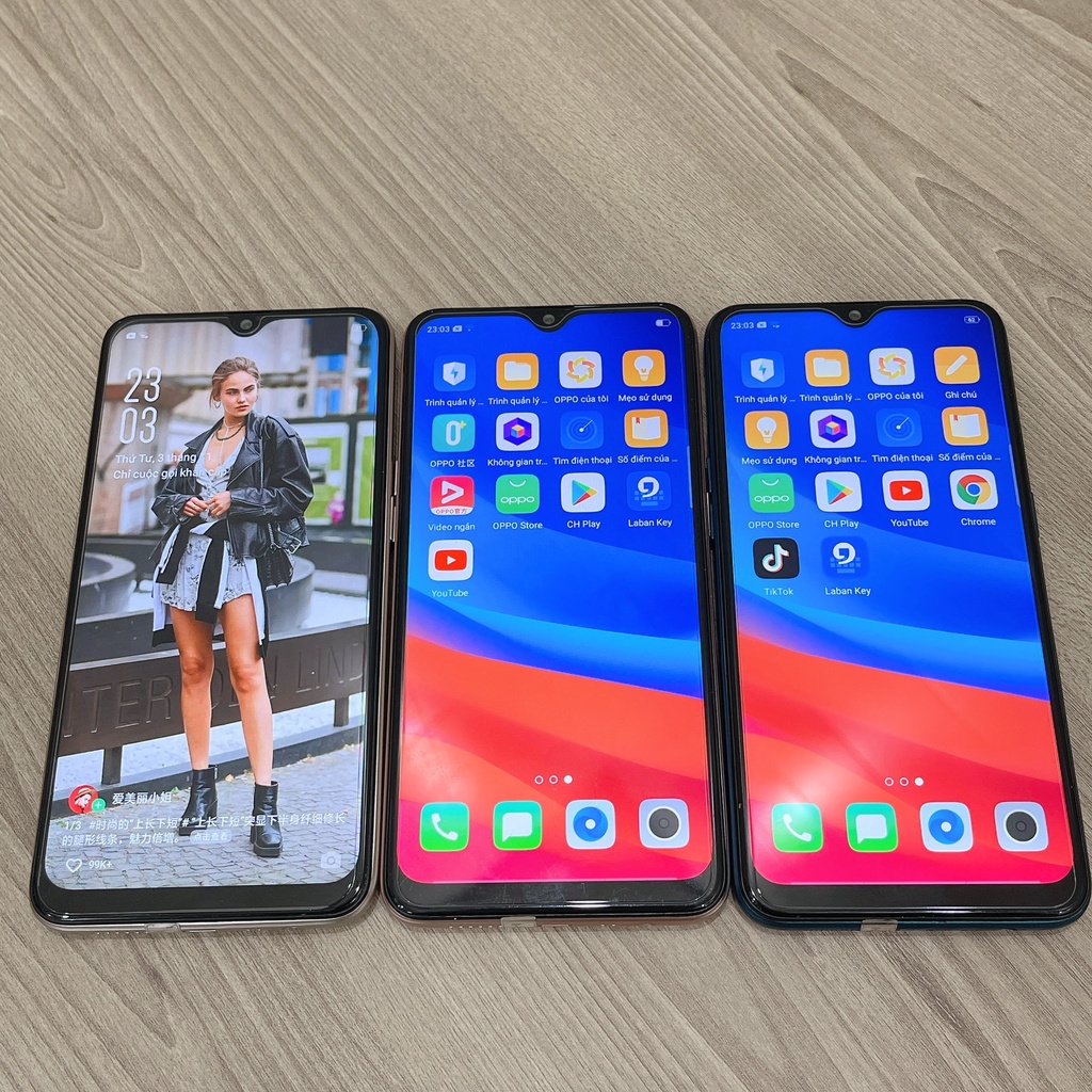 Điện thoại OPPO A7 màn 6.2 giọt nước - Snap 450 ram 4G 64G