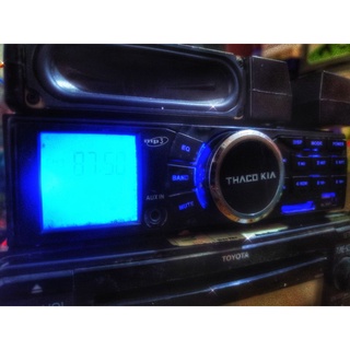 Đầu radio bluetooth aux usb tháo xe KIA 165. lắp chung cho tất cả các hãng xe