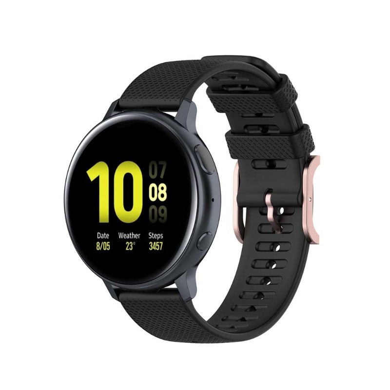 Dây Đeo Silicon Họa Tiết Chấm Bi Cho Đồng Hồ Thông Minh Samsung Galaxy Watch 3 Huawei Gt2 Amazfit Gtr