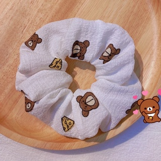 Scrunchies cột tóc, buộc tóc hình gấu, thỏ dễ thương