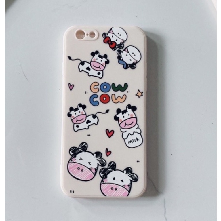 Ốp lưng bò sữa cute đáng yêu cho iP 6/6s/6plus/6splus/7plus/8plus/ip X/xs/xsmax/11promax/12promax